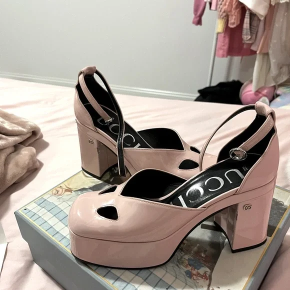 Gucci | Shoes | Authentic Gucci Pink Heels | Poshmark AUTHENTIC GUCCI HEELS main image 0
